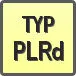 Piktogram - Typ: PLRd